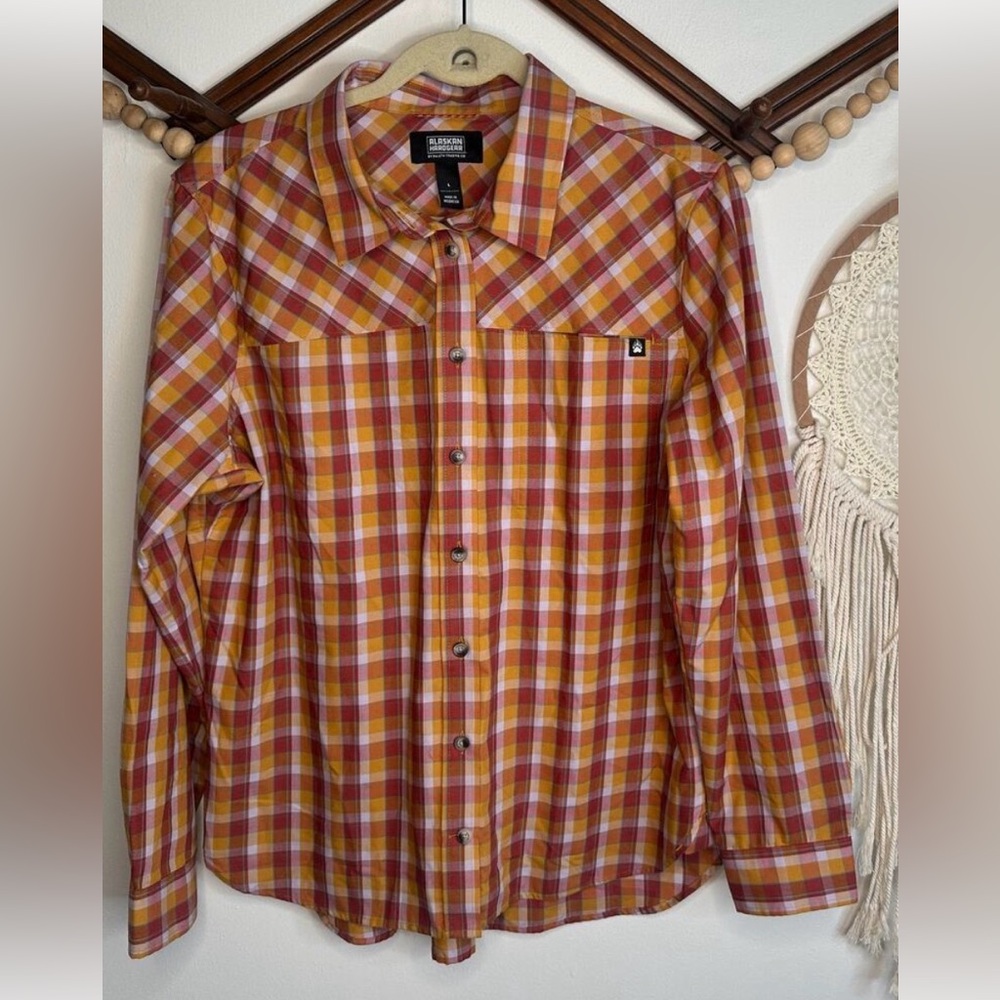 Duluth Alaskan Hardgear Plaid Long Sleeve Button Down